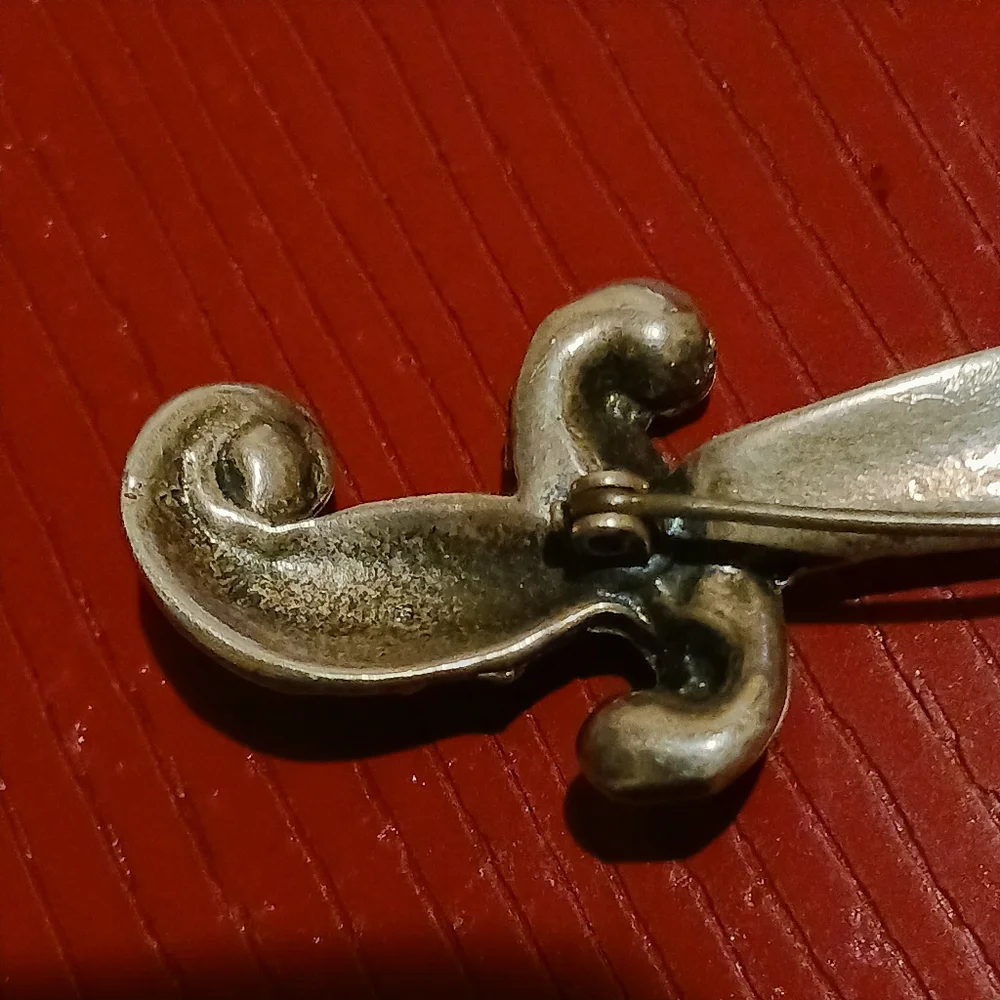 Vintage Danger Brooch